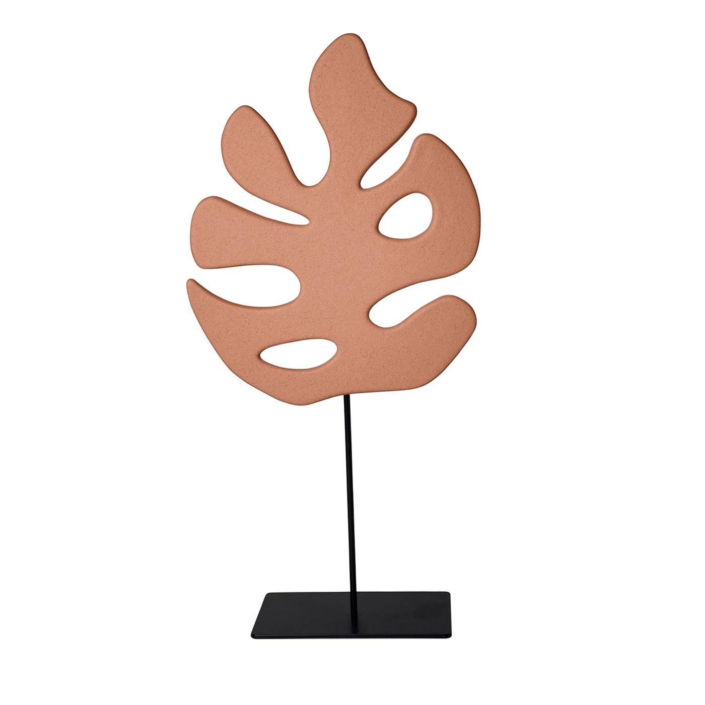 Contemporary Hello Matisse Bronze Totem Leaf For Sale