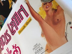 Hello Paradis di Brenot Bus Poster Poster originale d'epoca