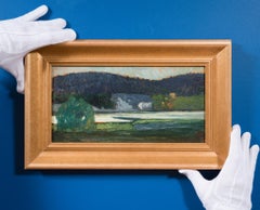 Helmer Osslund – Ölgemälde einer nordschwedischen Landschaft