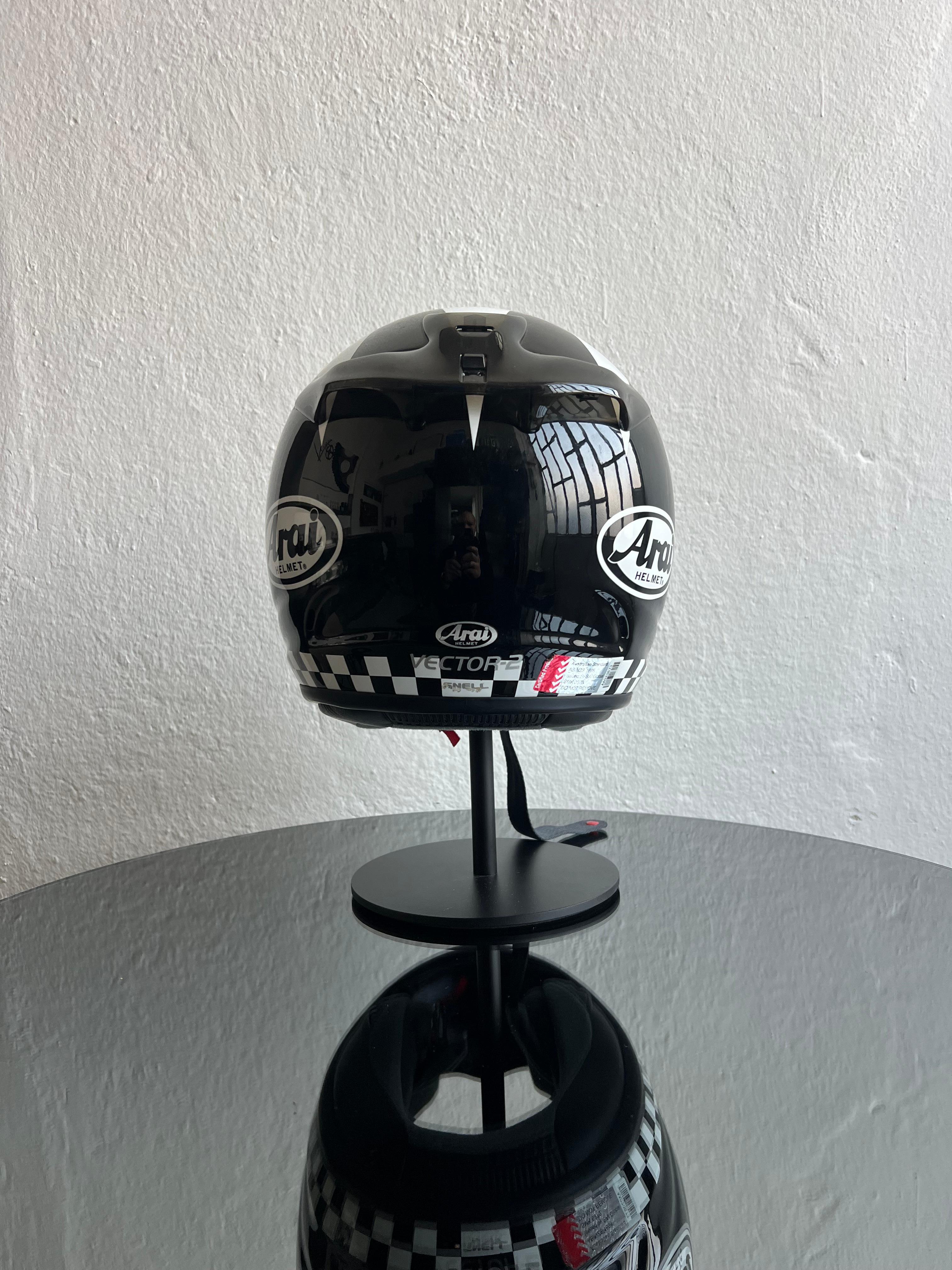 Helmet Arai sculpture installation with stand For Sale 5