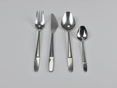 Helmut Alder Amboss Austria 2070 Flatware Cutlery for Six Persons, 1960s