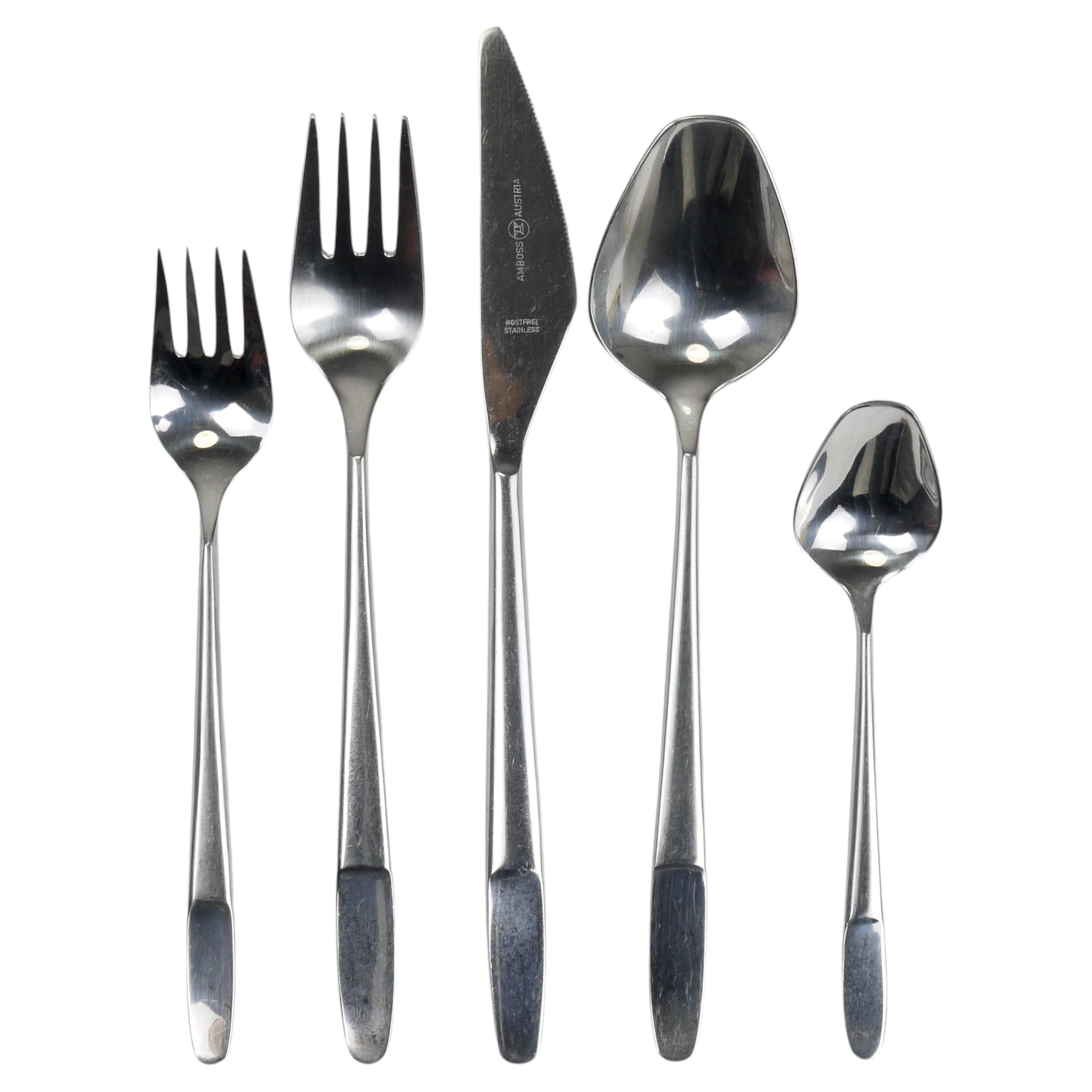 Signe Persson-Melin Cutlery Set For Six, Boda Buffe Sweden, Made