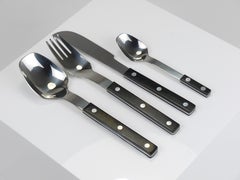 Helmut Alder Amboss Austria 2300 Tafelbesteck für sechs Personen, 1970er Jahre