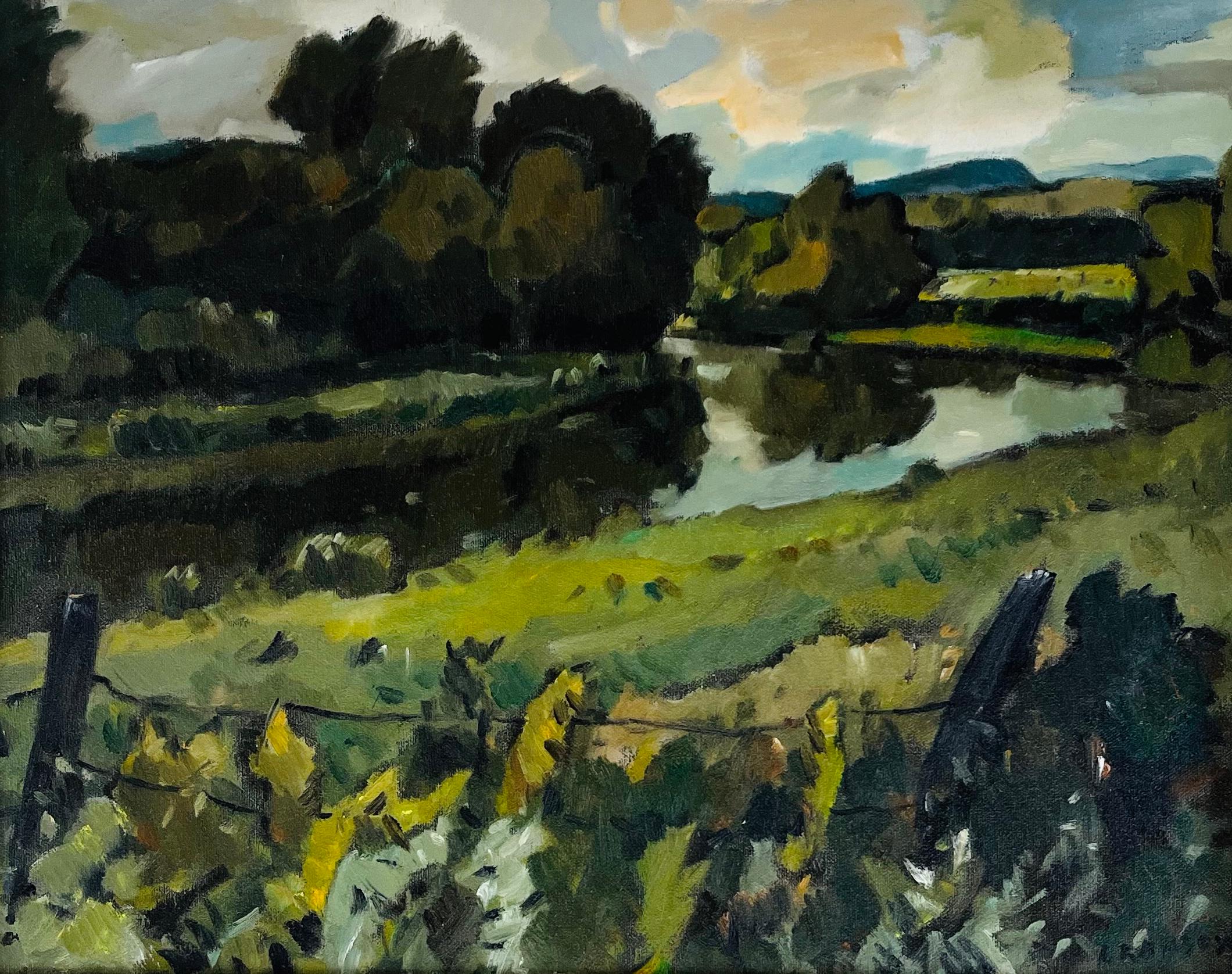 Helmut Gransow Landscape Painting - Laurentian Stream