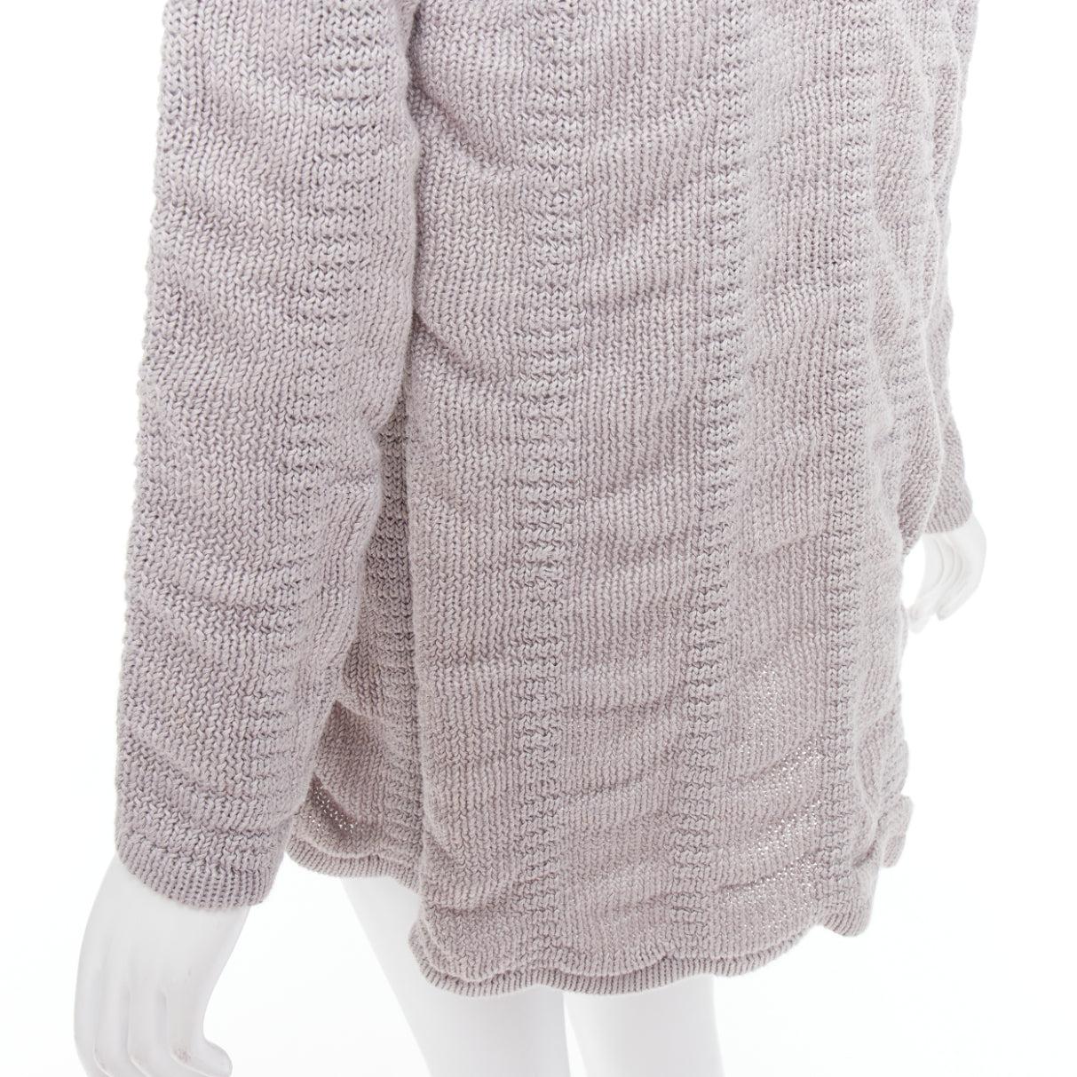 HELMUT LANG 100% Leinen hellgraue offene Strickjacke mit langen Ärmeln und offenen Ärmeln XS
Aktenzeichen: VEHO/A00009
Marke: Helmut Lang
Designer: Helmut Lang
MATERIAL: Leinen
Farbe: Beige
Muster: Solide
Hergestellt in: China

ZUSTAND:
Zustand: