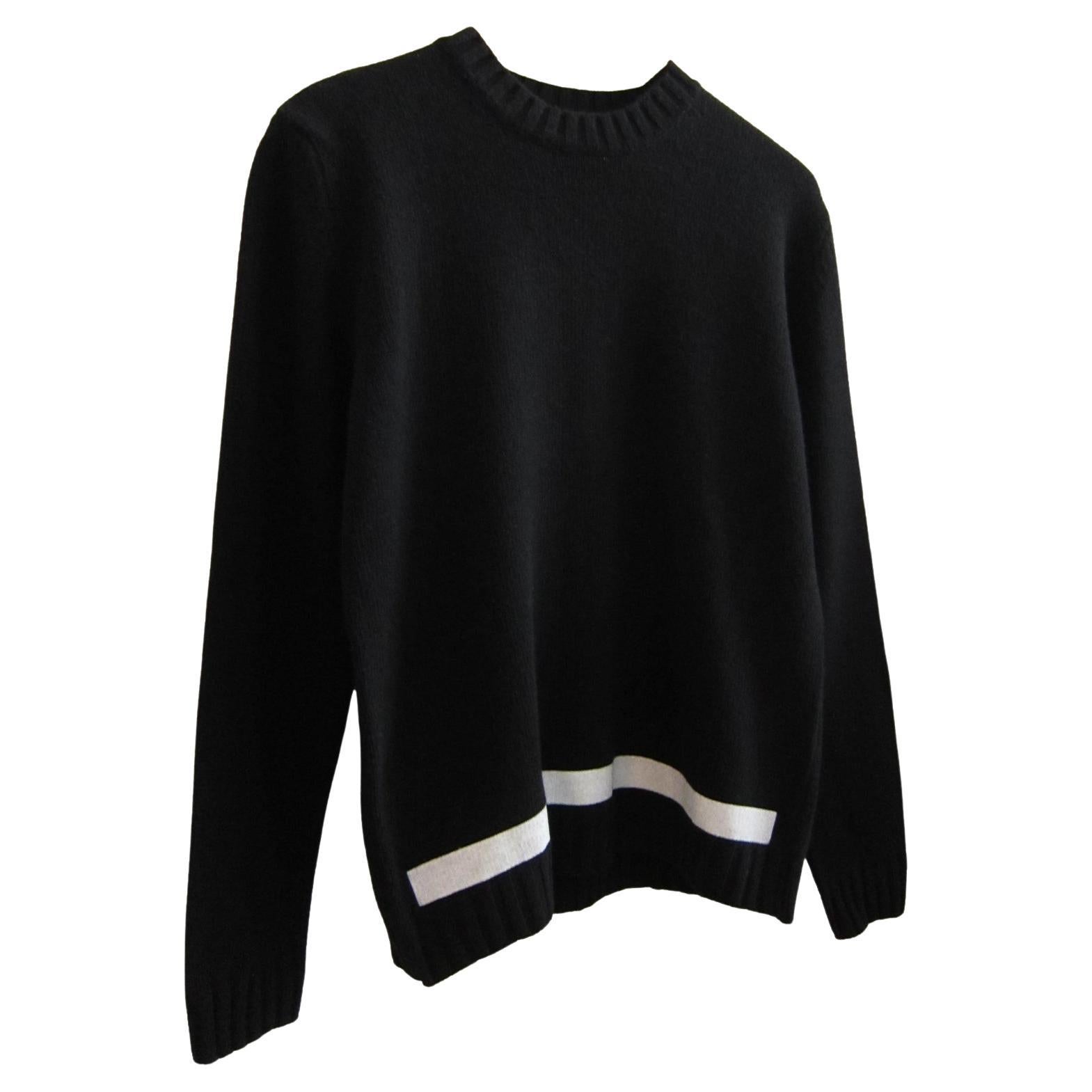 Helmut Lang Archive Paint Stripe Pullover