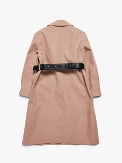 Helmut Lang  Beige Cotton Trench Coat