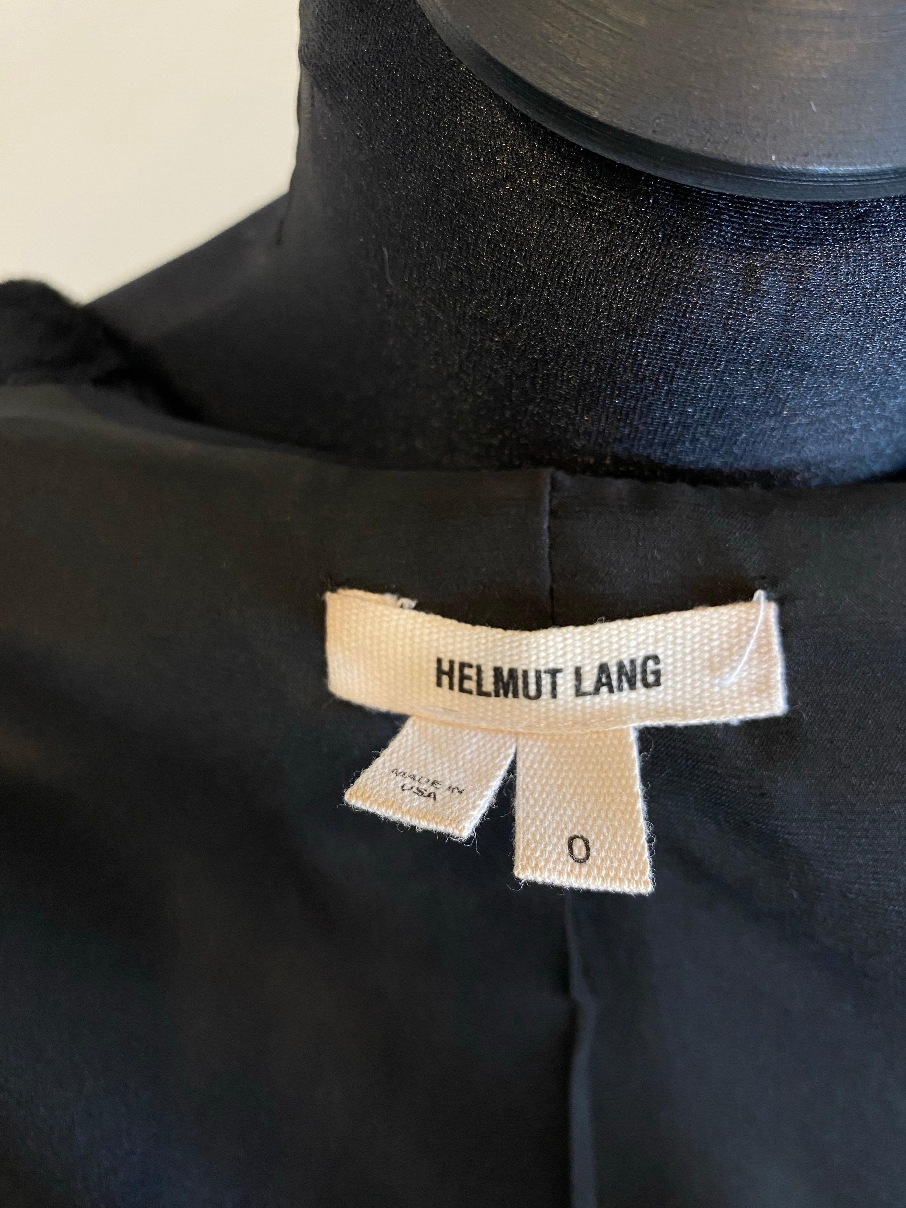 Giacca Helmut Lang Nero in vendita 3