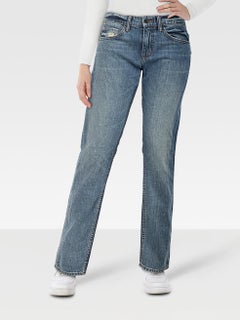 Helmut Lang Blue Paint Splatter Tapered Jeans Size S