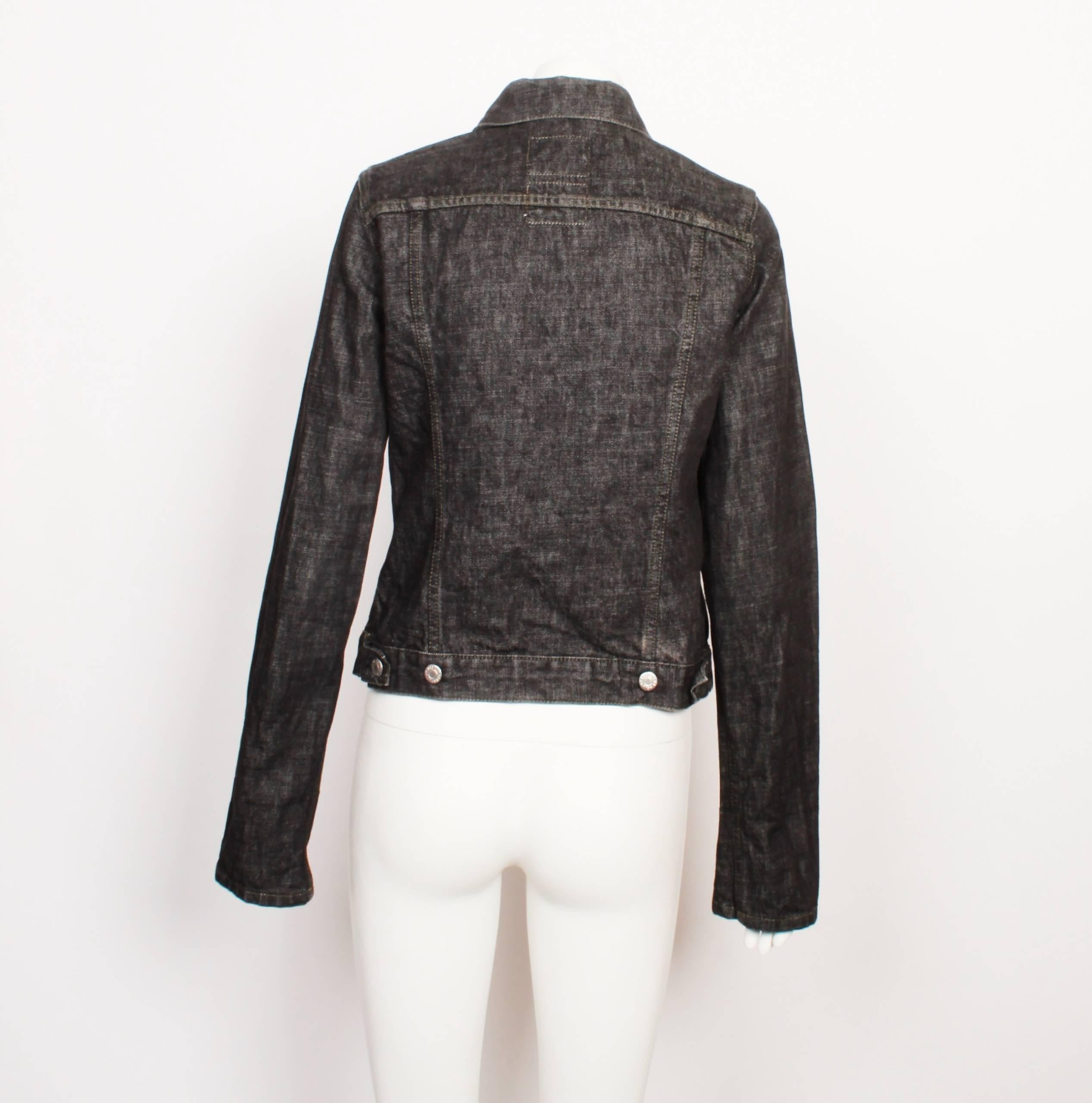 Helmut Lang Classic Denim Bomber Jacket  M In Good Condition For Sale In Melbourne, Victoria