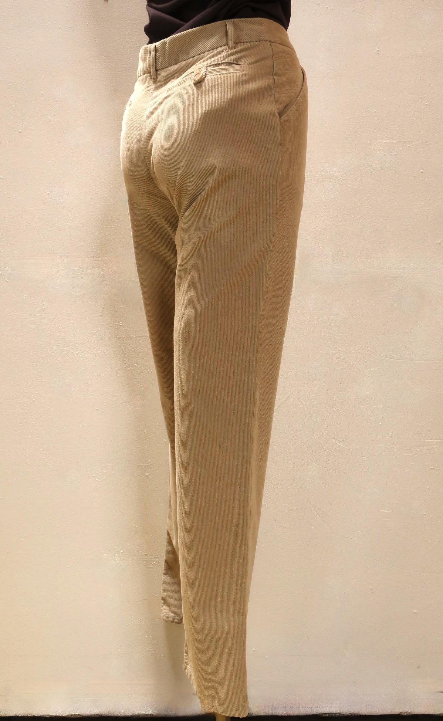 Helmut Lang - Pantalon en velours côtelé Neuf - En vente à Laguna Beach, CA