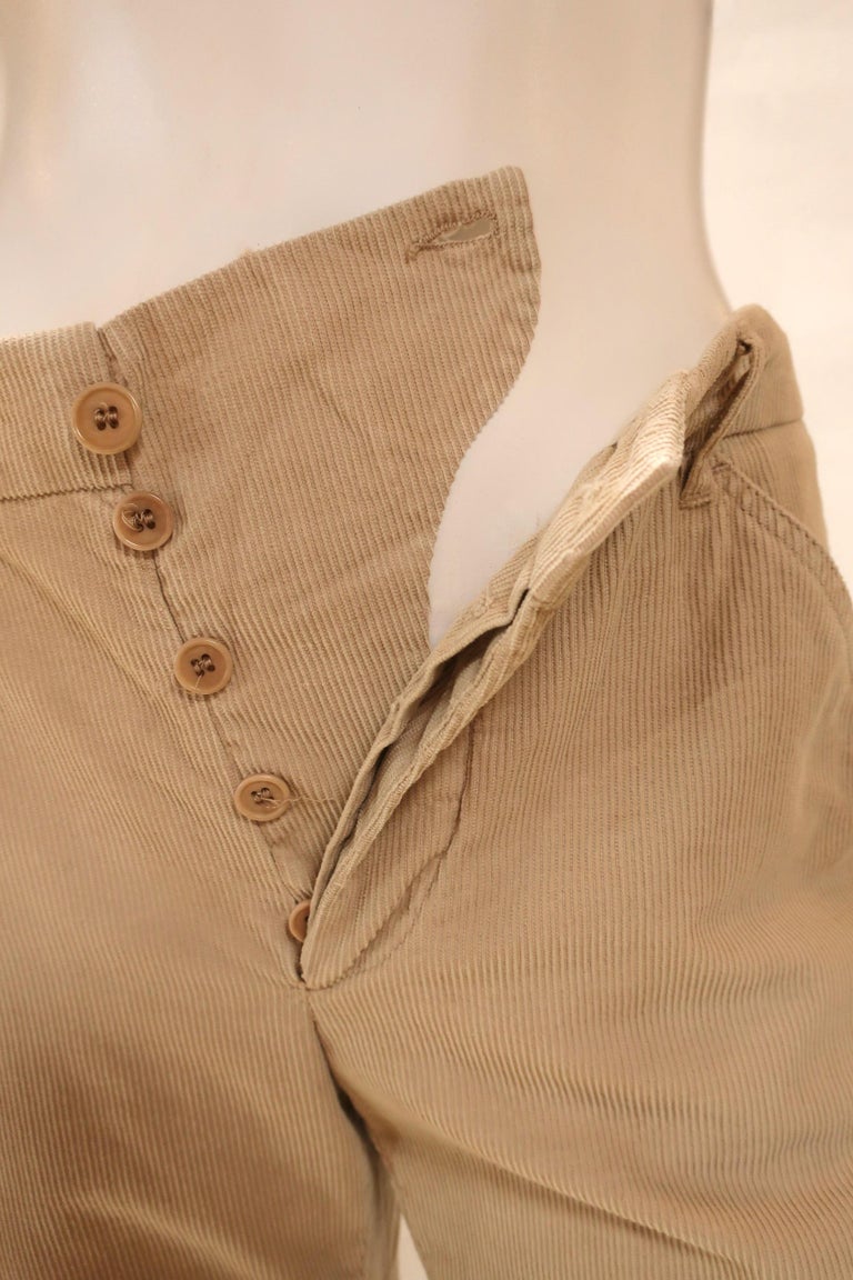 Helmut Lang Corduroy Pant For Sale at 1stDibs | helmut lang