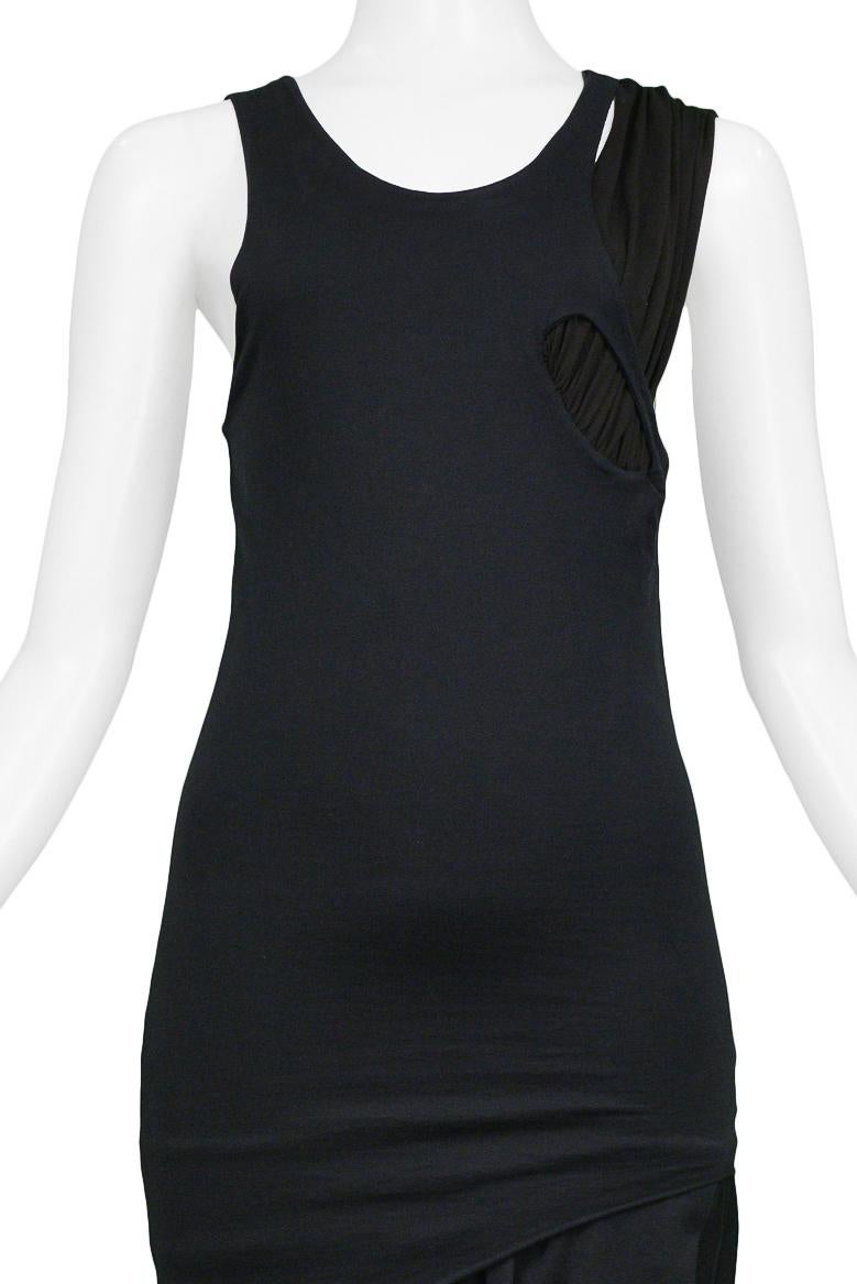 Helmut Lang Deconstructed Concept Tank Dress In Excellent Condition In Los Angeles, CA