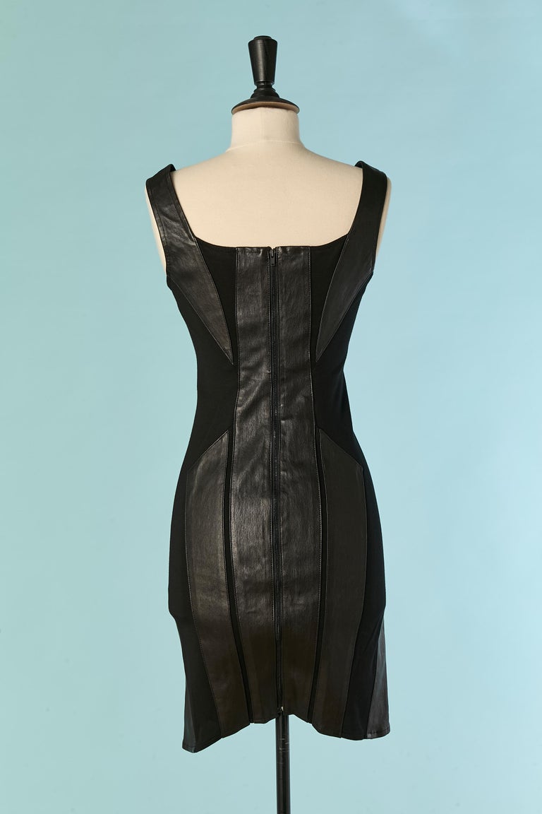 helmut lang corset dress in black leather and nylon rayon For Sale at 1stDibs TWINSET LOGO BELT FLANNEL export22 to piece for heels Size:CHILD-10