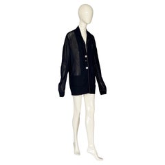 Helmut Lang Fall Winter 1989 Archival Vintage Embellished Oversized Jacket