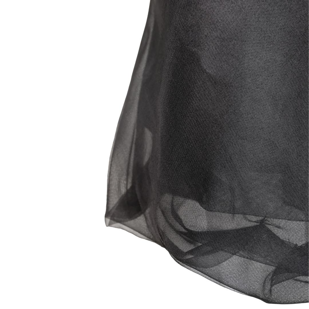 Women's Helmut Lang SS00 Silk Organza Balloon Dress For Sale