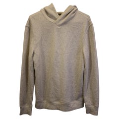 Sudadera con capucha de Helmut Lang, de algodón gris