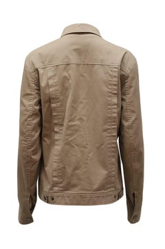 Chaqueta tipo camisa de Helmut Lang de algodón marrón