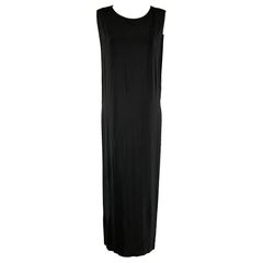 HELMUT LANG - Taglia S - Abito a ruota con spacchi alti nero