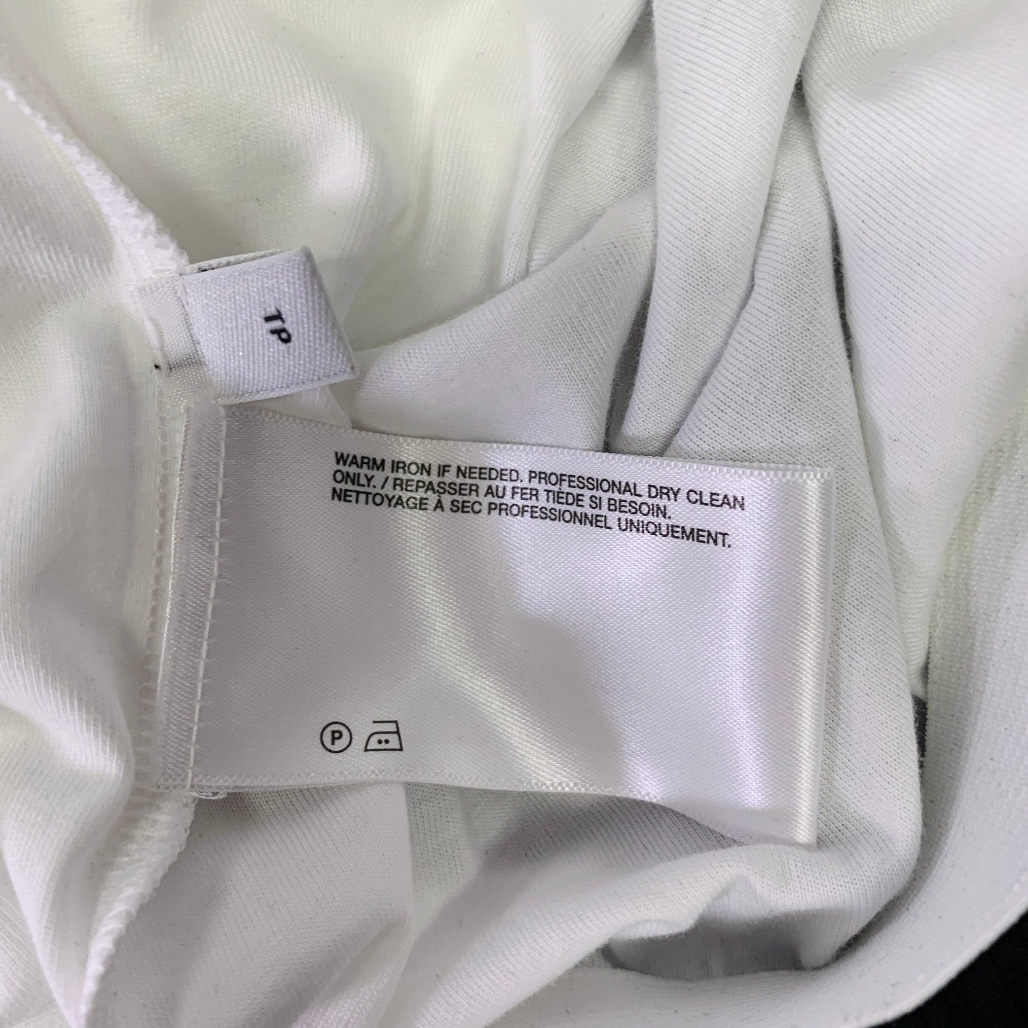 HELMUT LANG Size XS Black White Cotton Layered Bubble Hem Dress For Sale 3