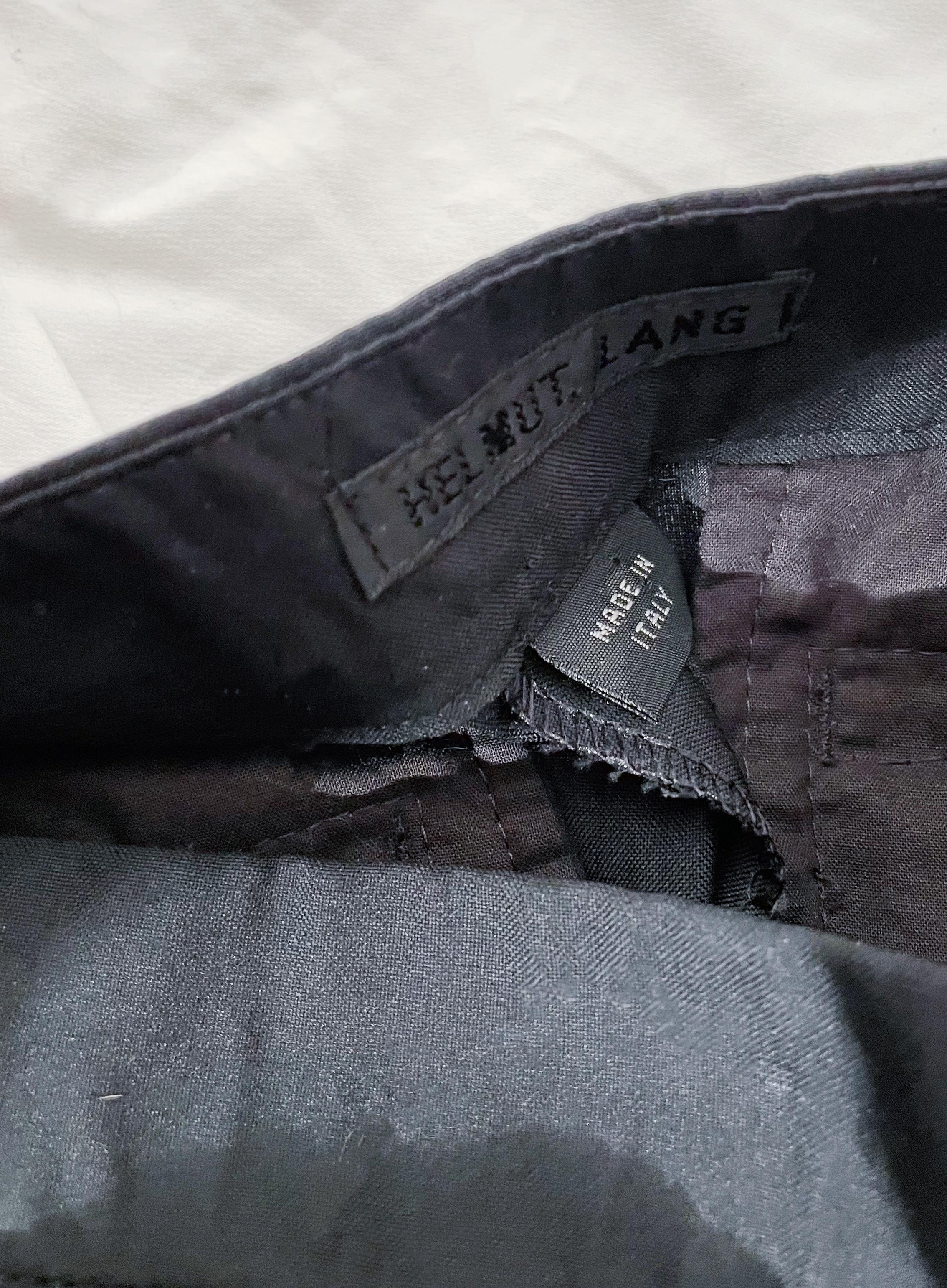 Helmut Lang Tuxedo Trouser Mesh Overlay For Sale 1