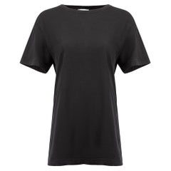 Used Helmut Lang Women's Black Limited Edition Printed T-Shirt