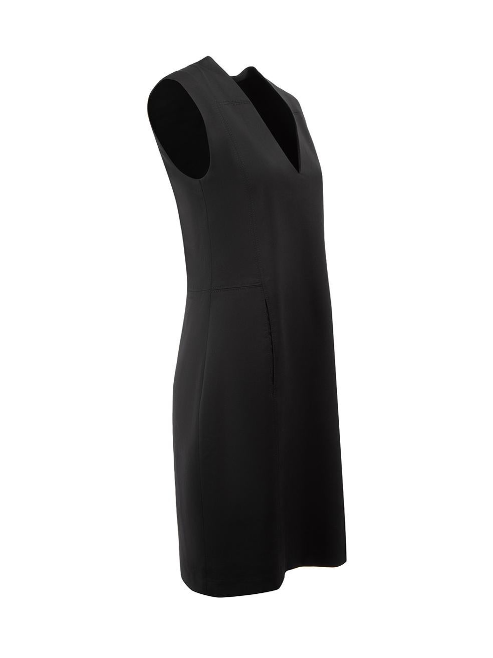 CONDITION is Very good. Hardly any visible wear to drink is evident on this used Helmut Lang designer resale item. 



Details


Black

Wool

Mini dress

V neckline

Sleeveless

2x Front pockets on skirt

Back zip closure





Made in
