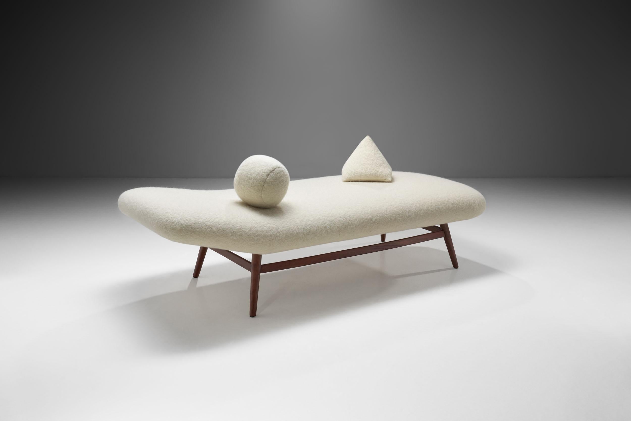 Mid-20th Century Helmut Magg Daybed for Deutsche Werkstätten Hellerau, Germany, 1950s 