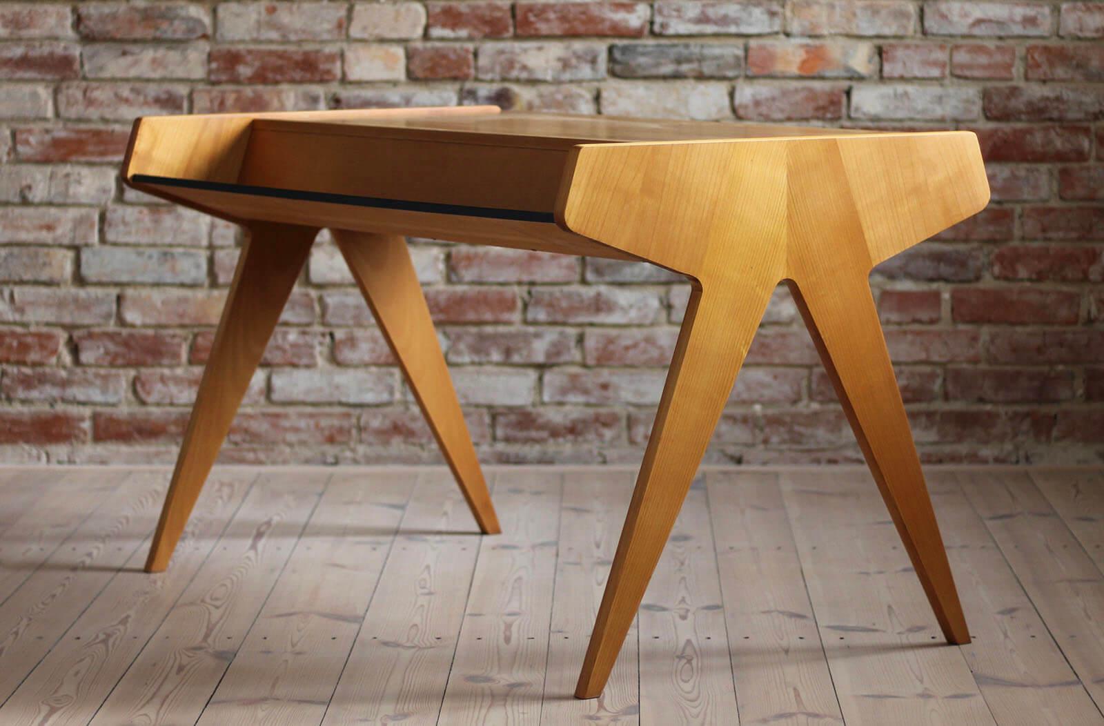Mid-20th Century Helmut Magg Desk for WK Möbel, Germany, 1950s For Sale