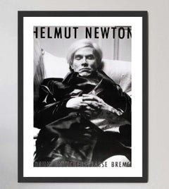 Helmut Newton - Andy Warhol Original Poster, 1974