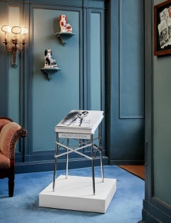 Helmut Newton, «Baby Sumo», edición limitada con atril de Philippe Starck