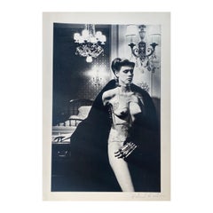 Helmut Newton - Jane Kirby, Avenue Kléber, Paris 1977