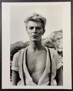 "David Bowie, Monte Carlo 1893" Vintage Silver Gelatin by Helmut Newton