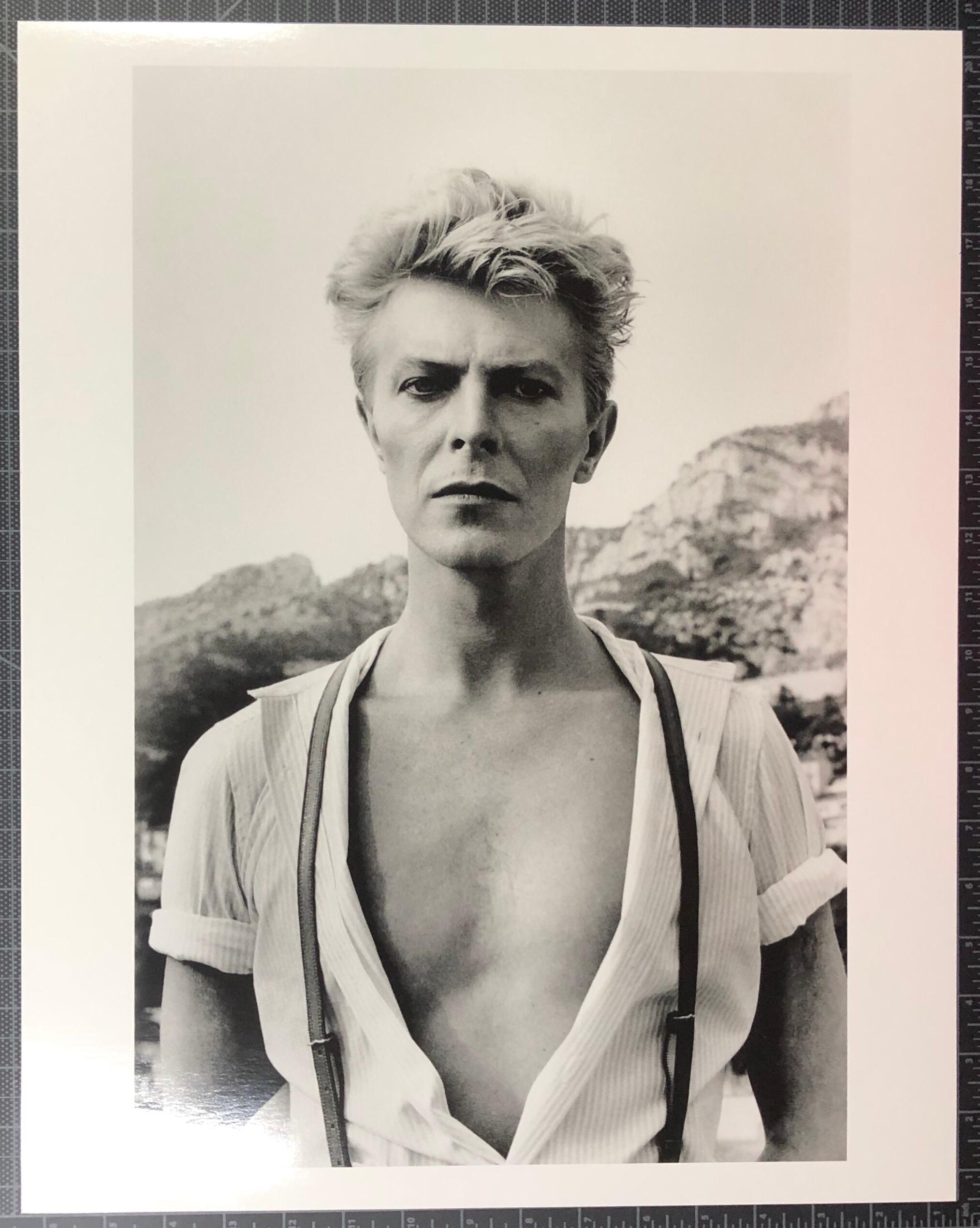 „David Bowie, Monte Carlo 1893“, Vintage-Silber-Gelatine von Helmut Newton 2