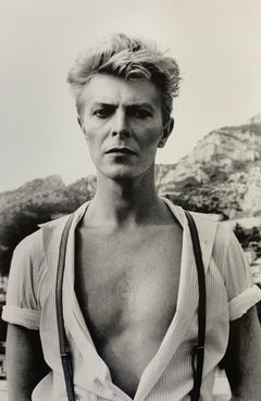 "David Bowie, Monte Carlo 1893" Vintage Silver Gelatin by Helmut Newton
