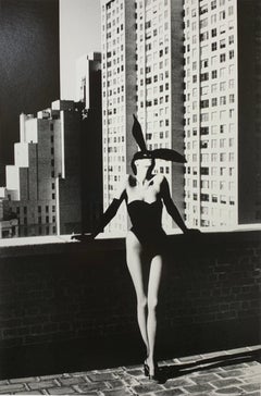"Elsa Peretti, New York 1975" Vintage Silver Gelatin Print by Helmut Newton