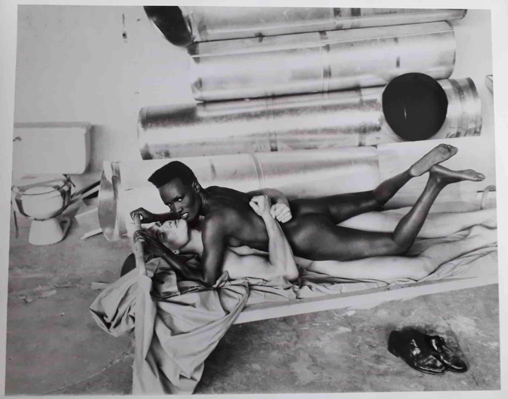 Grace Jones pour Playboy est une photographie réalisée par Helmut Newton en 1985.

Épreuve à l'albumine De la série réalisée par Newton pour le magazine Playboy.

Edition 7/85. 


