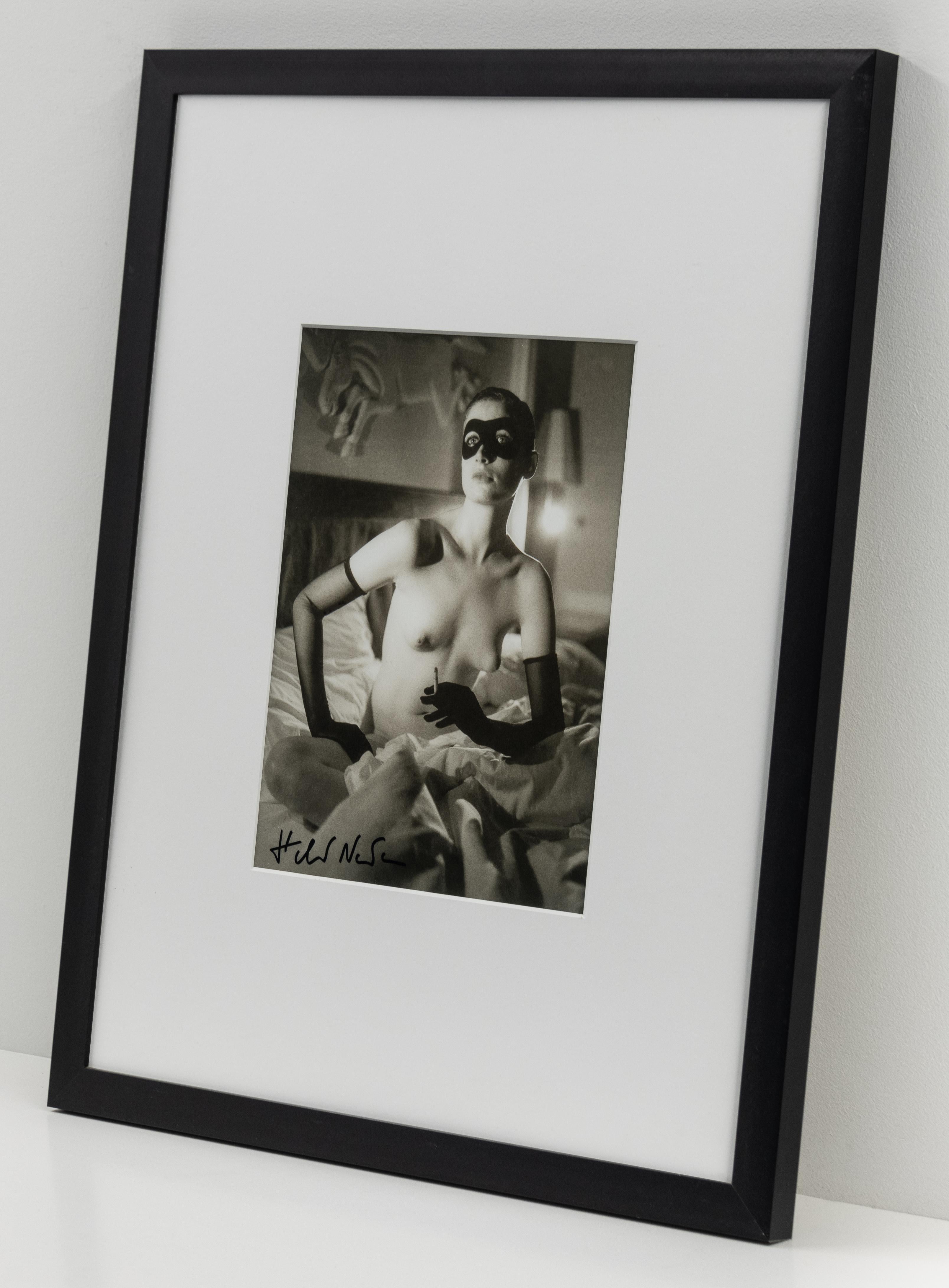 Grand Hôtel de Milán, retrato en blanco y negro de Helmut Newton en venta 2