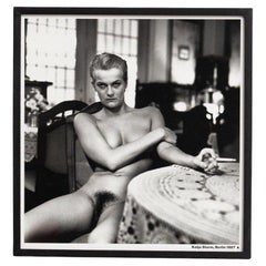 Helmut Newton, Iconic Nude, 1987, Black and White Photograph