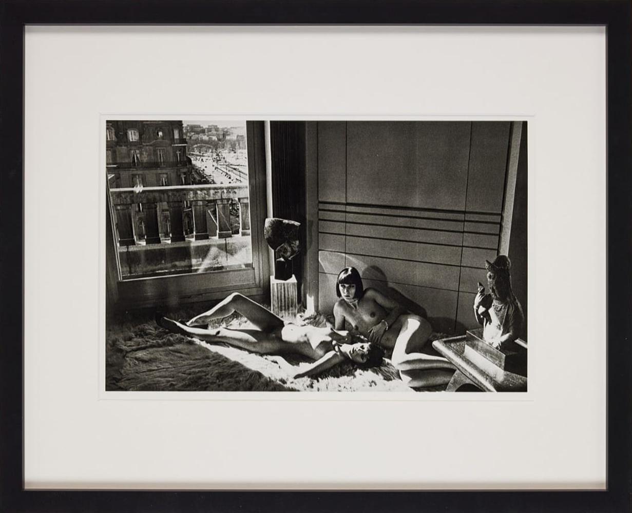 Helmut Newton Nude Photograph - HELMUT NEWTON, MANNEQUINS QUAI D'ORSAY 1, 1977 - HAND SIGNED