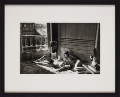 HELMUT NEWTON, MANNEQUINS QUAI D'ORSAY 1, 1977 - HAND SIGNED