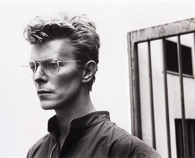 Helmut Newton, 'Portrait of David Bowie', Monte-Carlo, 1982
Original Silver Gelatin Print.
Sheet: 23.75 x 19.75
Unsigned
Unframed
Black and White Photography / Contemporary Art Photography