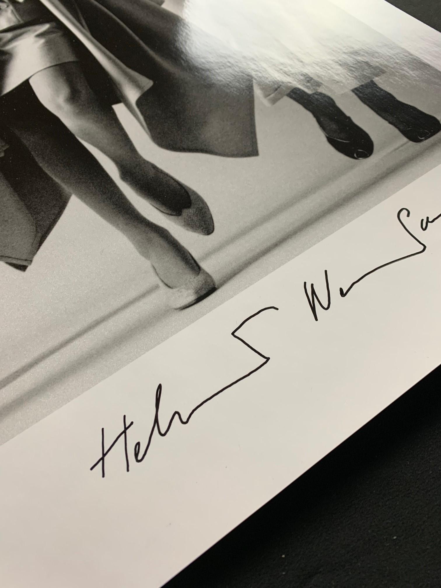 Helmut Newton:: « Sie Kommen » 1981:: imprimé gélatino-argentique original signé 3
