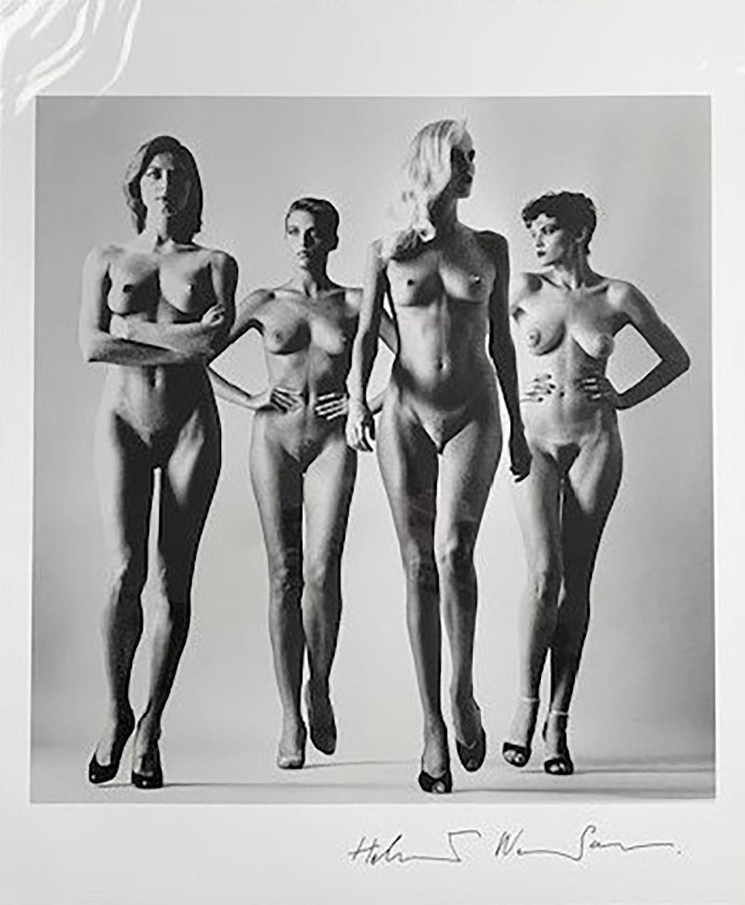 Helmut Newton:: « Sie Kommen » 1981:: imprimé gélatino-argentique original signé 6