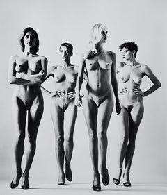 Helmut Newton, 'Sie Kommen', (Naked and Dressed)