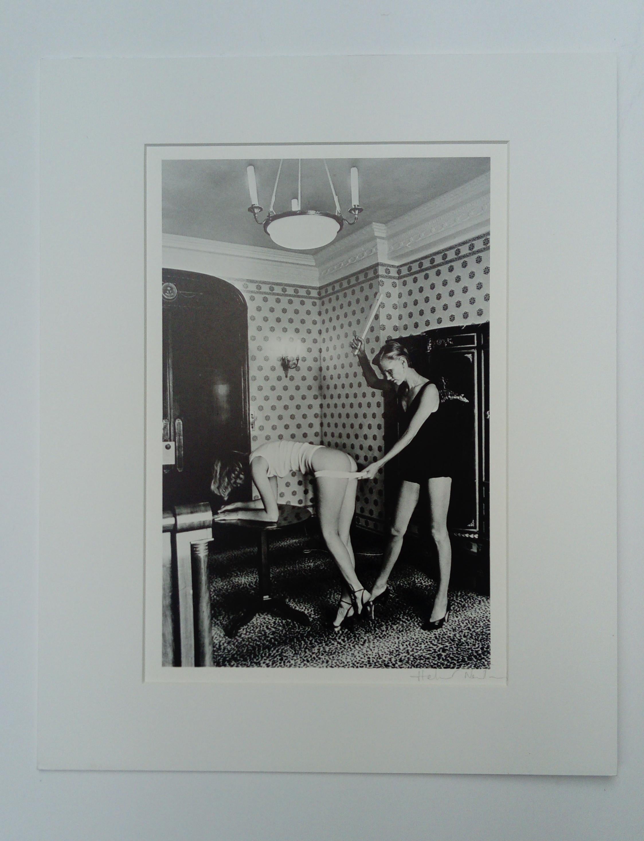 Interior Nice - Photograph by Helmut Newton