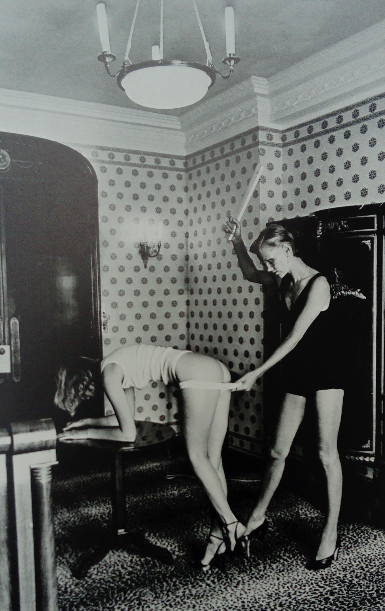 Helmut Newton Black and White Photograph - Interior Nice