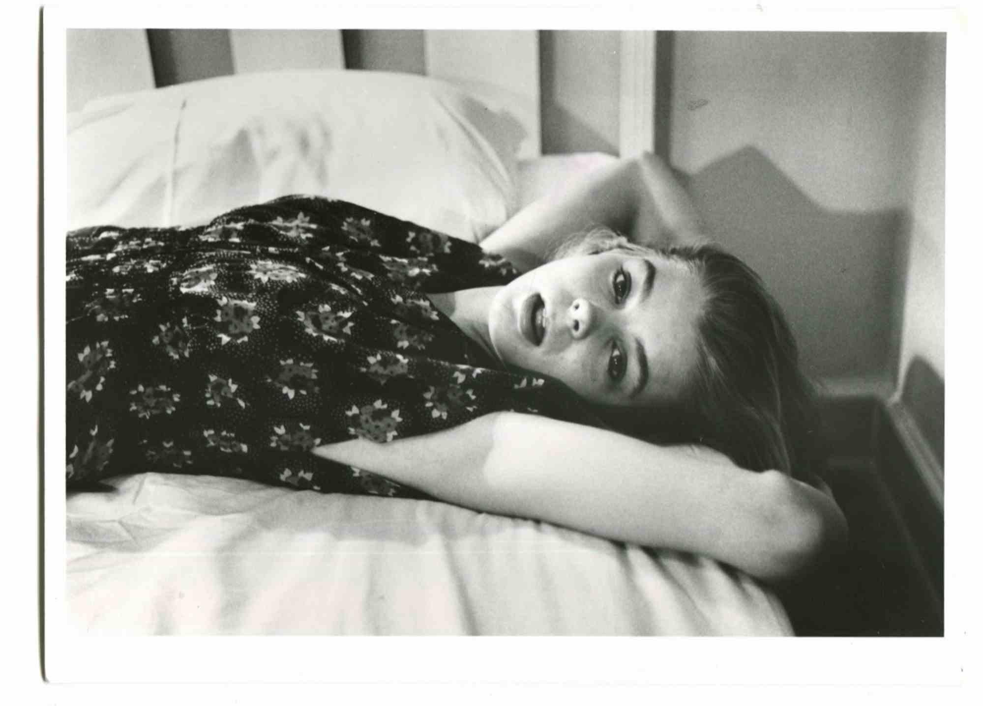 Kristine DeBell is a  vintage photo, realized by Helmut Newton in the 1970s.

The artwork represent fashion model and actress in 1970s. 