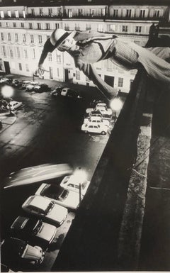 "Mannequin Toss, Paris 1978" Original Silver Gelatin by Helmut Newton