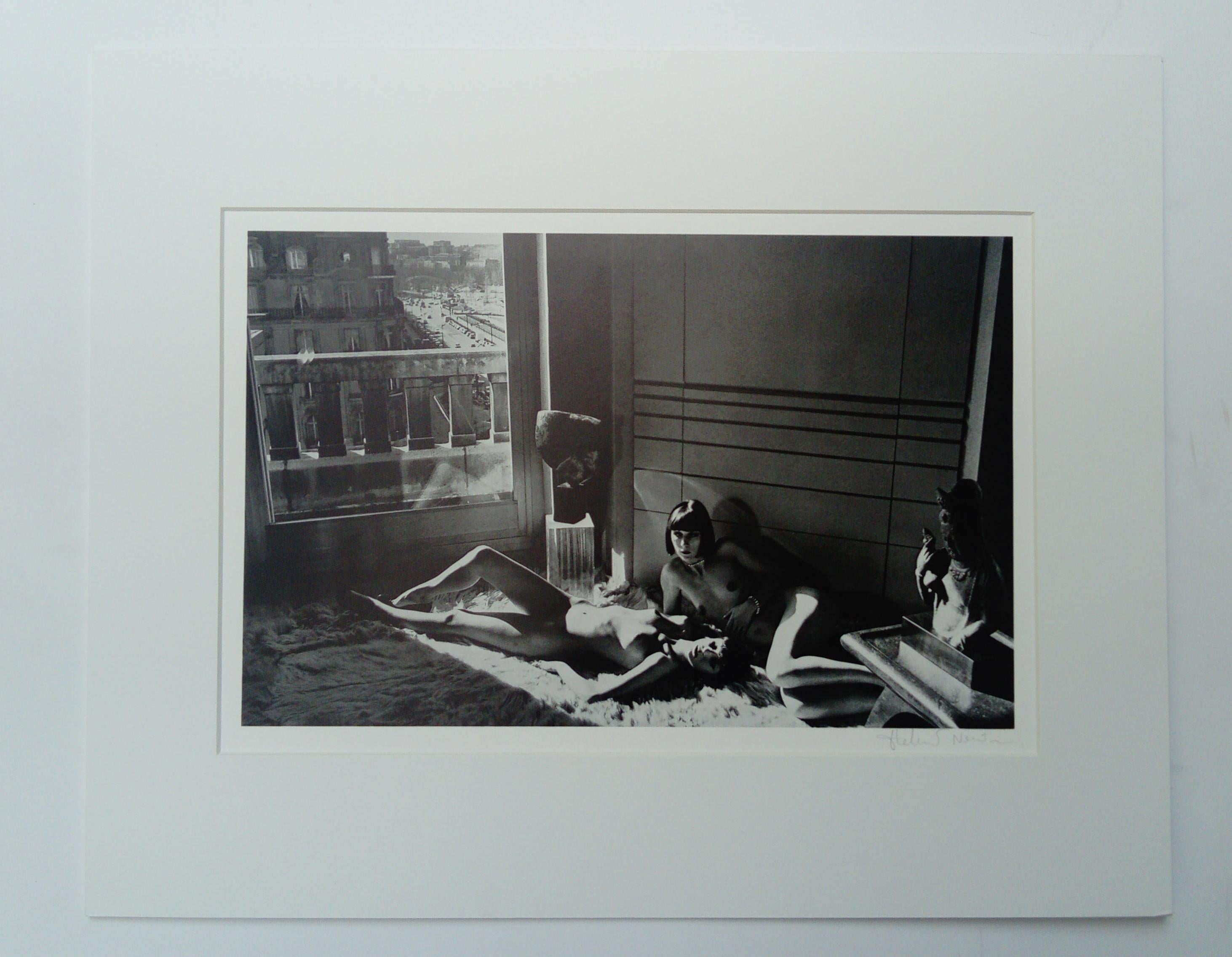 Mannequins, Quai d'Orsay II  - Photograph by Helmut Newton